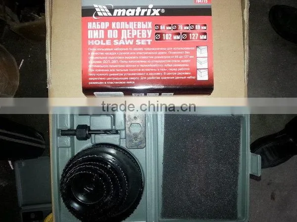 High Carbon Steel Wood Hole Saw For Wood
