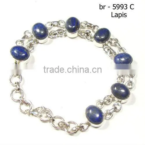 Natural Tibetan Turquoise 925 Stelring Silver Bracelet
