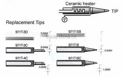 SR-971 CERAMIC HEATER SOLDERING IRON