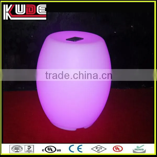 Hot sale 7 colors changing led bar stool