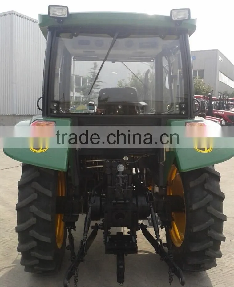 2016 Hot selling 55HP Air conditioning cabin farm tractor with ISO CE PVOC COC certificate