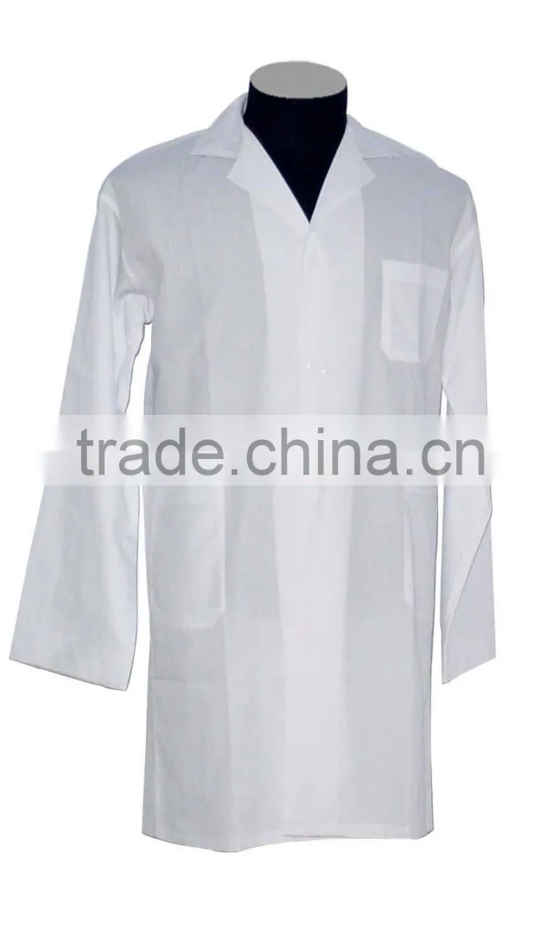 Fashionable hospital uniform designs /High Quality white Lab Coat with printing