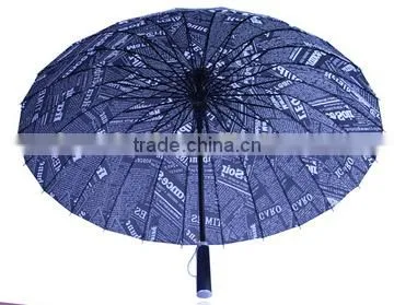 newspaper waterproof fabric for umbrella outdoor umbrella