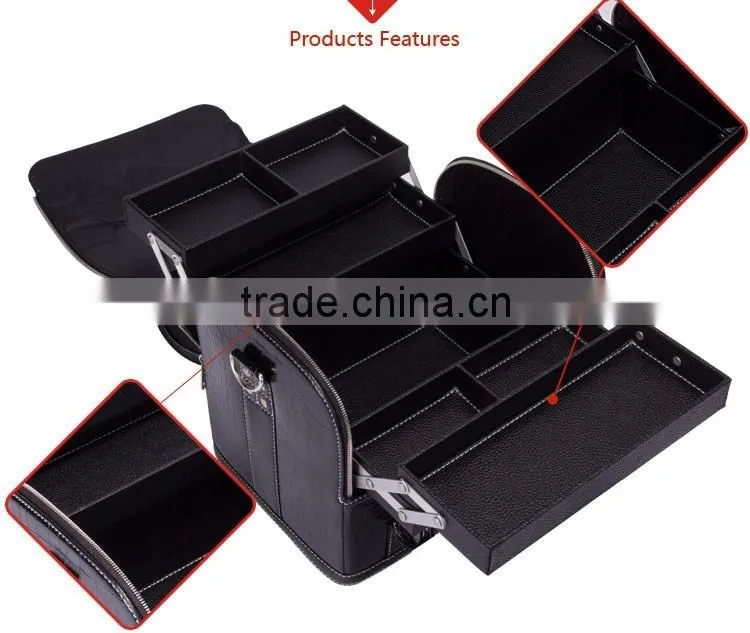 Fashion Pvc Leather Cosmetic Packing Bag Makeup Case