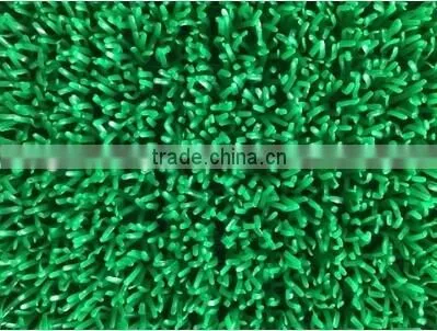 Waterproof anti-slip artificial PE grass mat