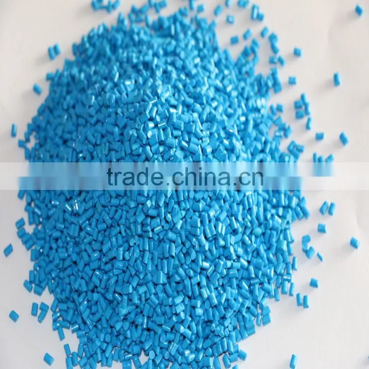 Natural color, shinny blue MASTERBATCH, High covering, disperse evenly, BEST Price
