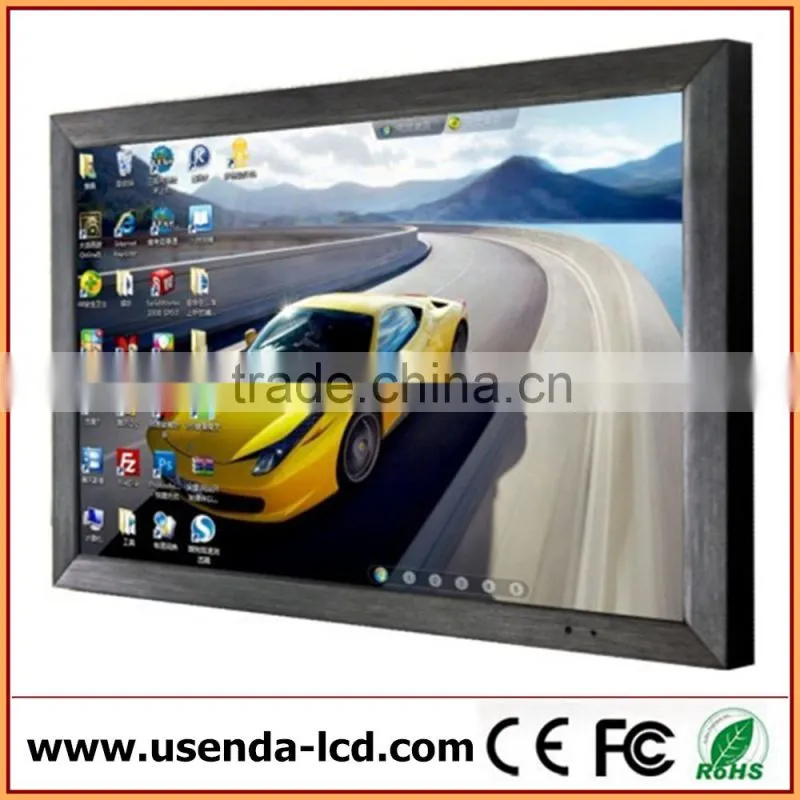 Surveillance display 40 inch metal case cctv monitor