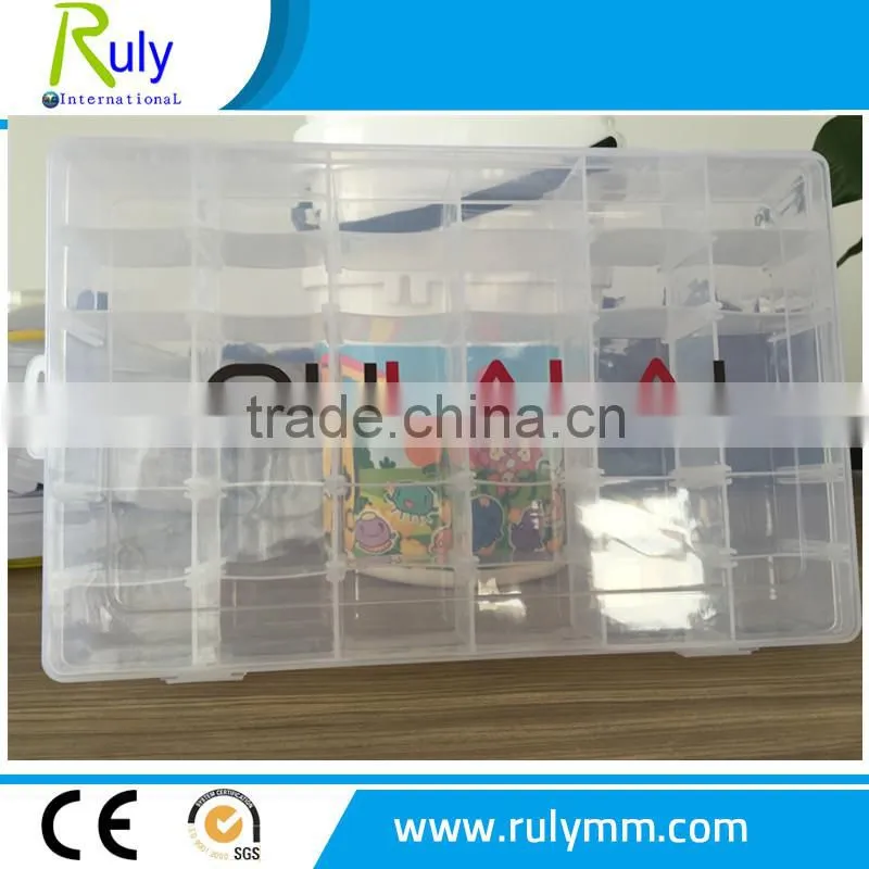 Promotional Colorful High Quality 36 Compartment Pill Box