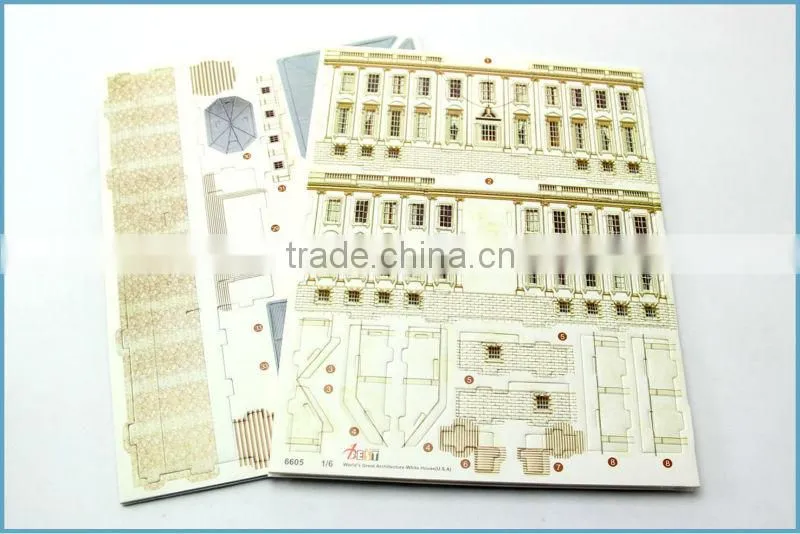 World's Architecture Design Houses 3D Puzzle for The White House