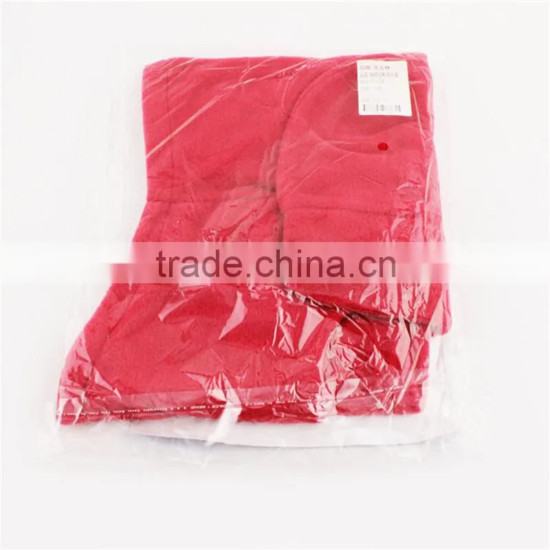 Warm red fleece face mask animal balaclava