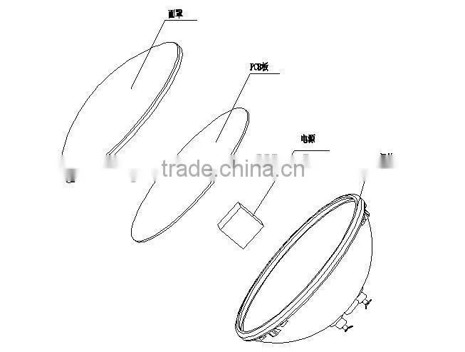 2015 led swimming pool lights hang on wall with remote control 5 year warranty