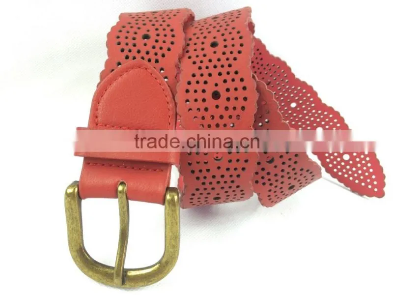 2016 new design belt PU wit pin buckle belts