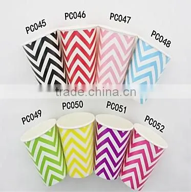 wave wholesale party disposable paper cup cheap beverage paper cup