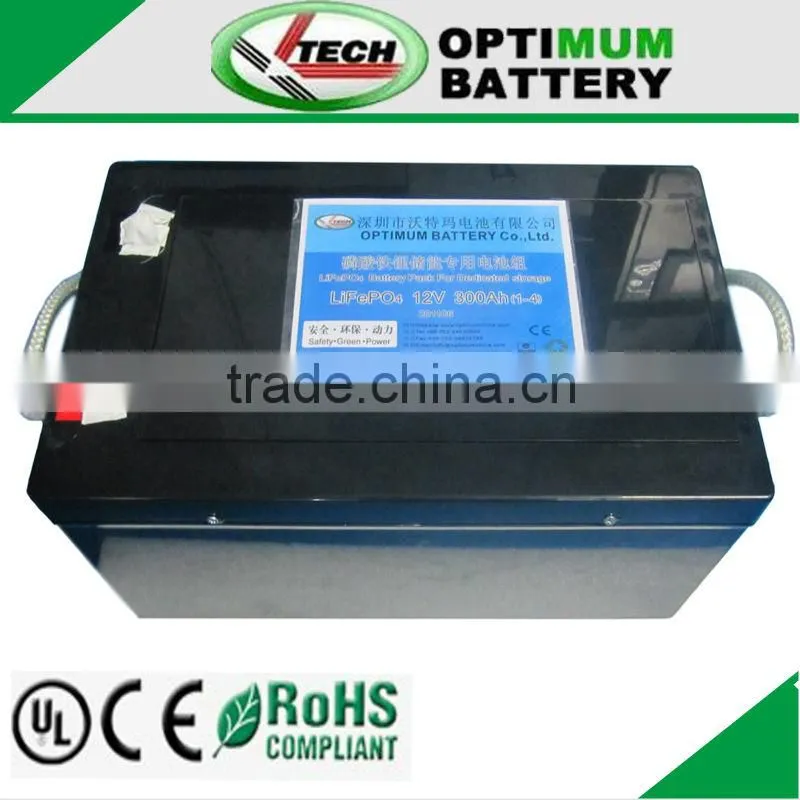 5-1000Ah, 12v 300ah lithium battery pack