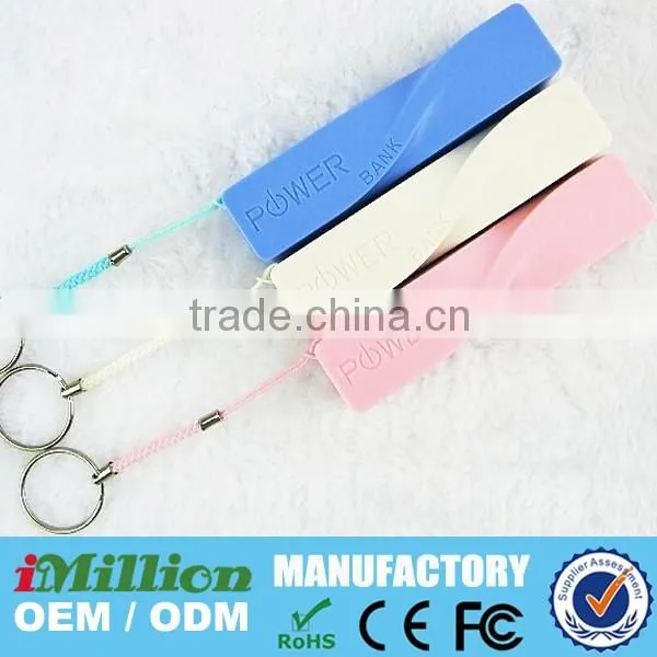 Newest Design Powerbank for Mobile Power portable Charger Power Bank 2600mAh For Gift Alibaba