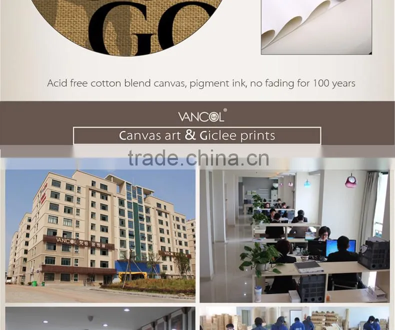 2016 new style popular letter painting with the competive price canvas