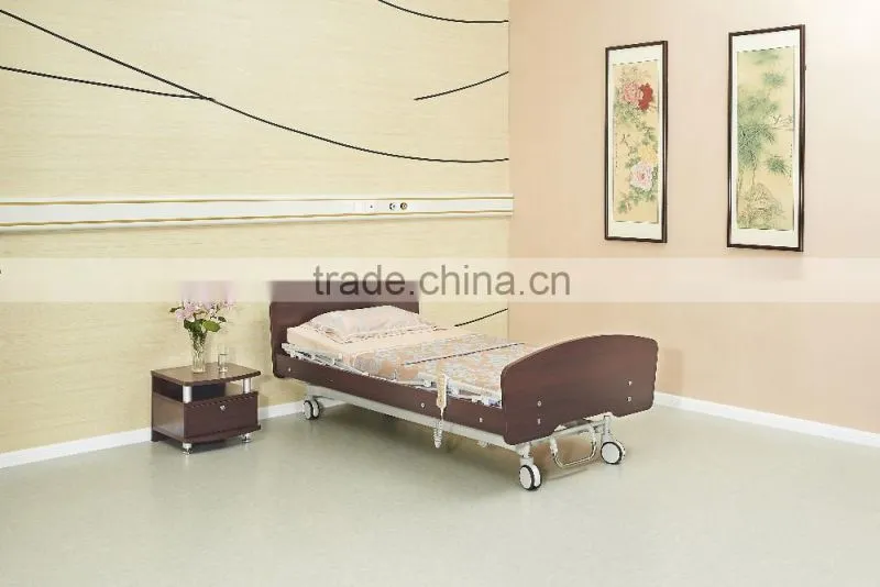 H838a high quality classic design wooden bed with 5 functions