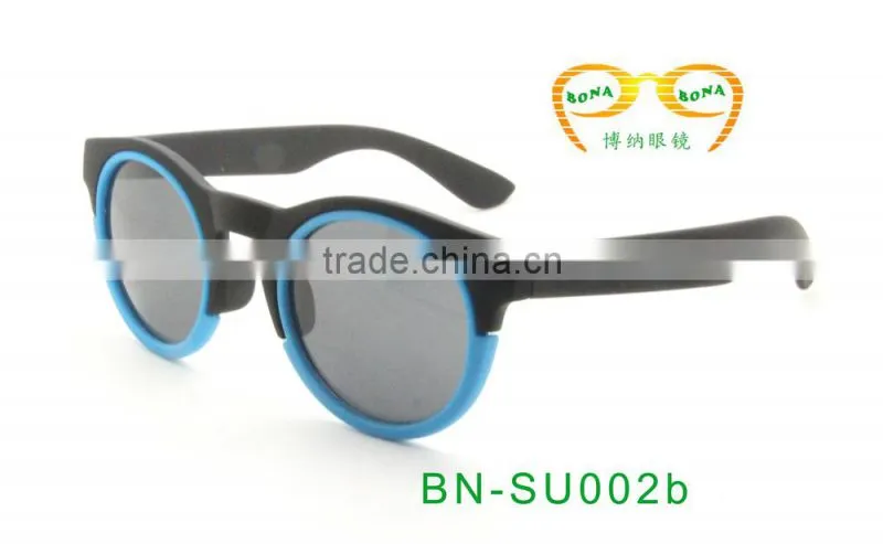 fashion round shape changeable lens sunglasses