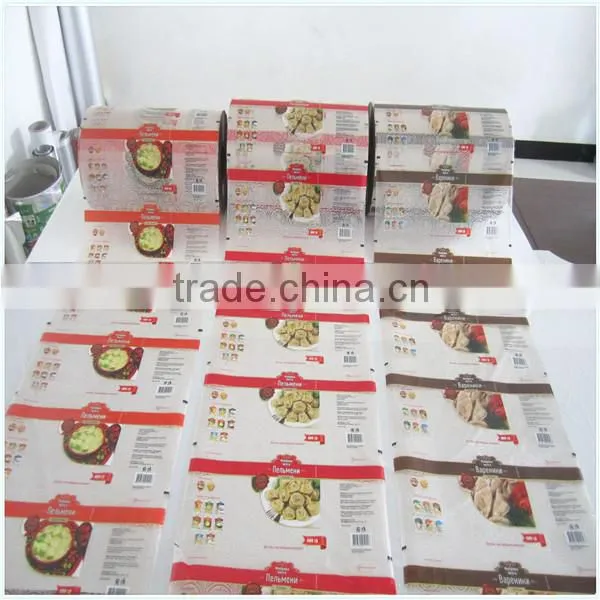 Food grade OEM Sachet Food Packaging Plastic Roll Film PET/OPP/PA/AL/PE/CPP Lamination Food Packaging Film