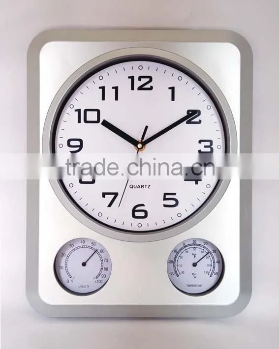 Wall Clock With Weather Station YZ-8962B