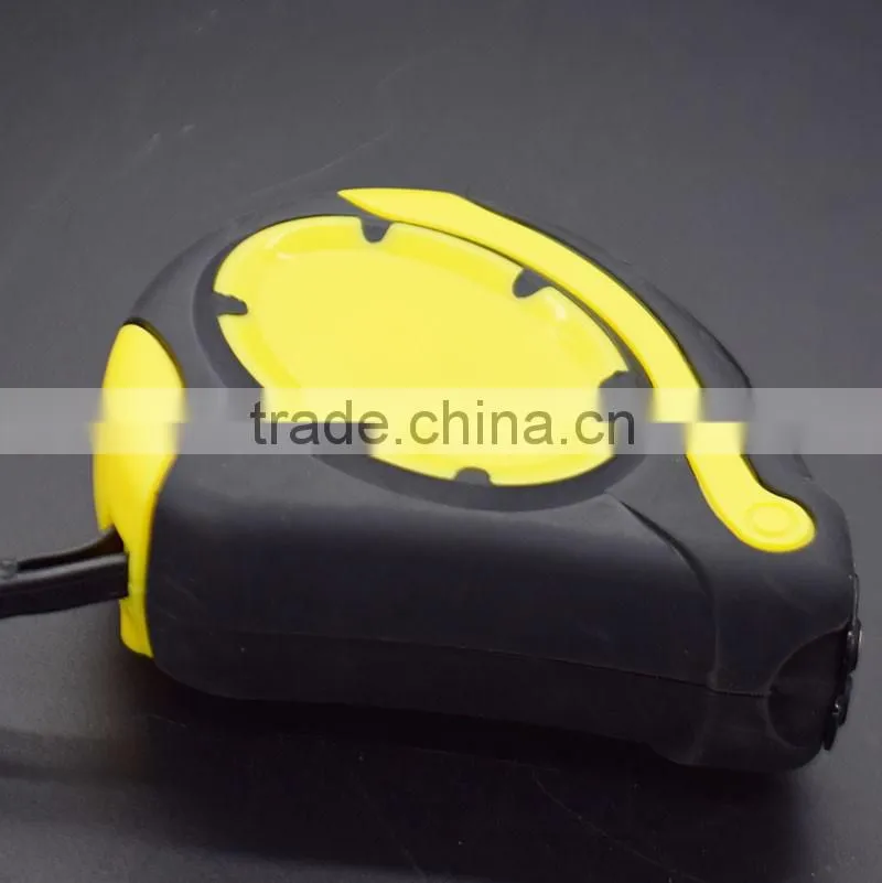 3m 5m 7.5m professional auto lock rubbered steel tape measure