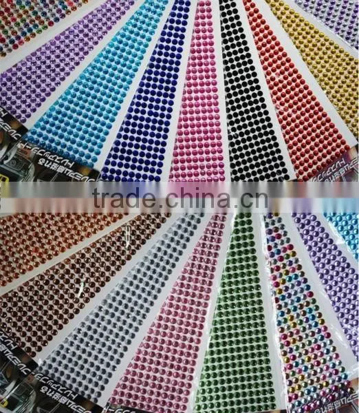 DIY decorative acrylic stone sticker rhinestone sticker