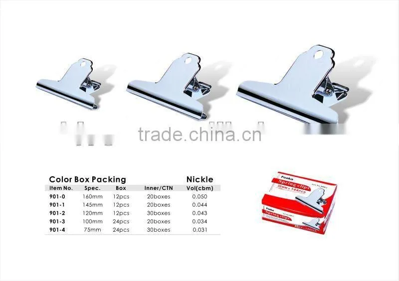 Promotion Good Quality Metal Spring Clip