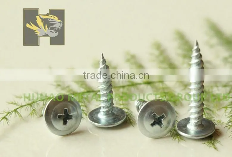 #8x1'' slivery modified truss head self tapping screw