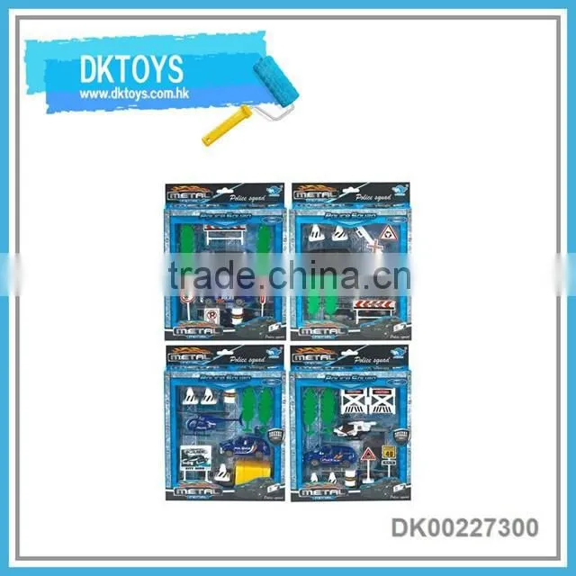 Free wheel diecast car police series