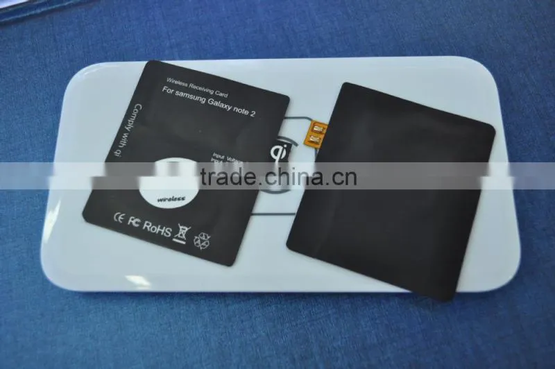 For Samsung Note 2 wireless charging case qi wireless charger receiver best price new arrival