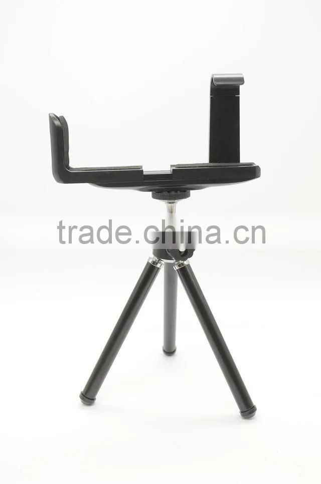 Carry-home Universal Mounting Phone Tripod for Phone and Camera with Metal Holder
