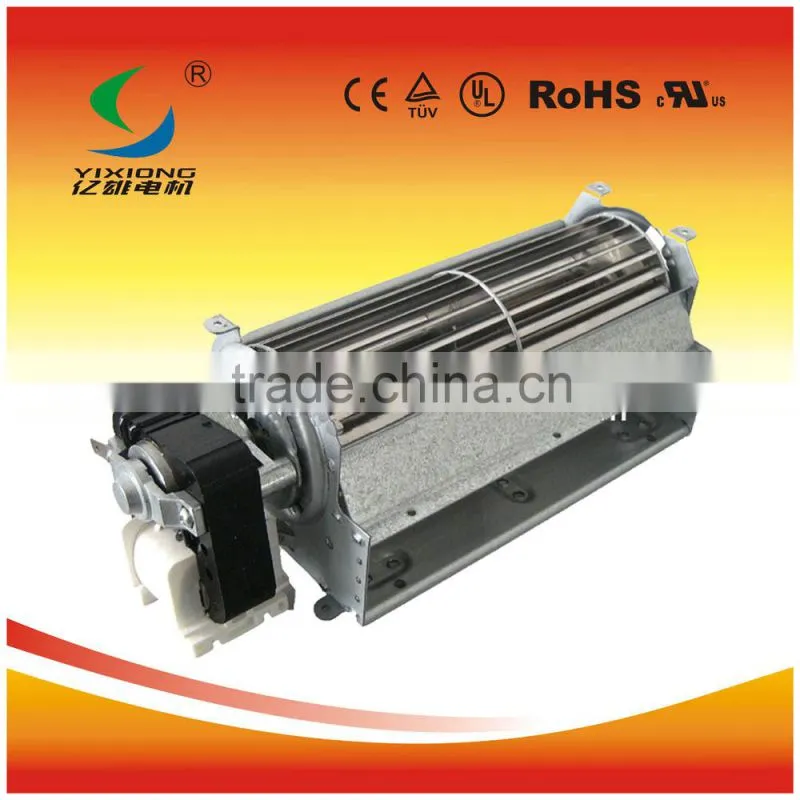 Shaded pole copper wire cross flow fan oven motor