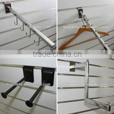 slatwall hardware display hooks , slatwall plate hooks for supermarket hanging , Metal hook