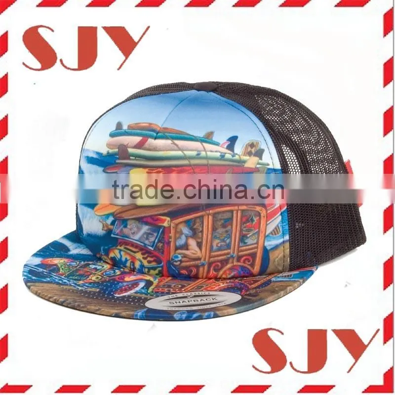 custom camo flat brim fitted embroidery canada flag hat