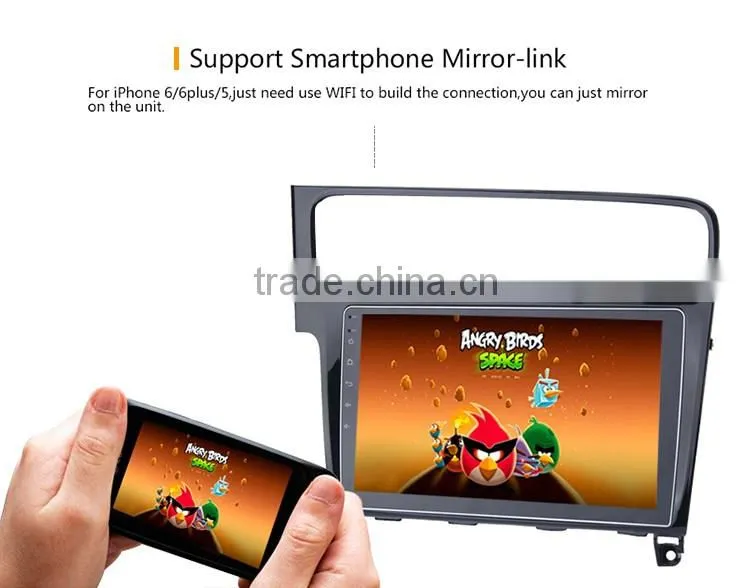 Android 5.1.1 car dvd player GPS 1080p video decoding