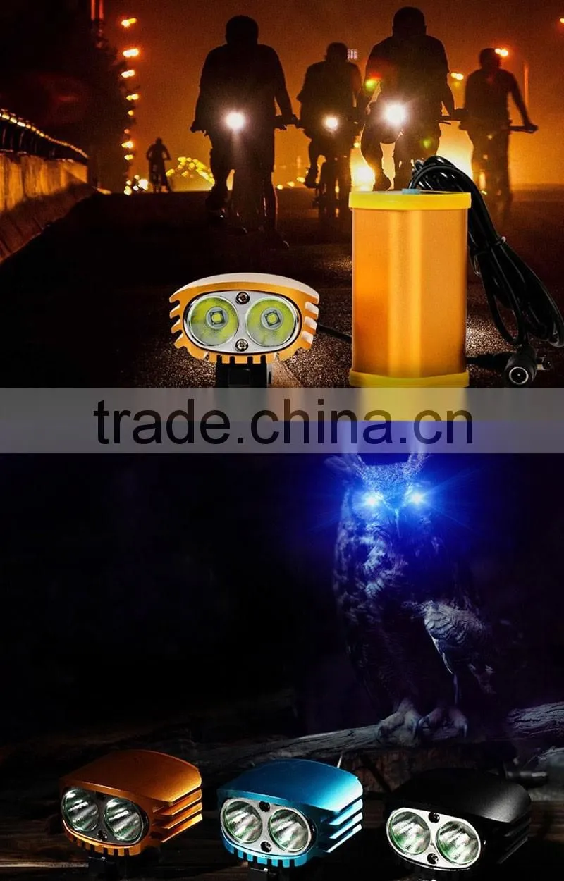 OWL Design 2 x Cree XM-L T6 LED bicycle accessories led mountain bike lights
