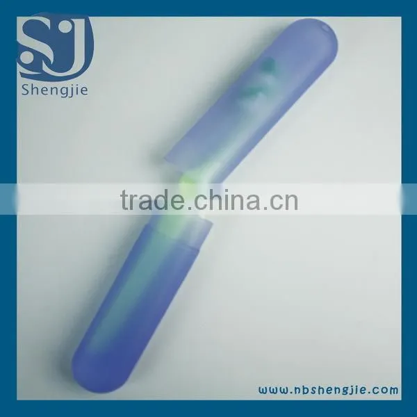 Trade Assurance travel toothbrush tube colorful toothbrush tube toothbrush box with Opp bag packing