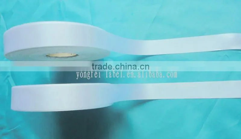 Polyester Taffeta Printed Label Fabric OVER DYEING
