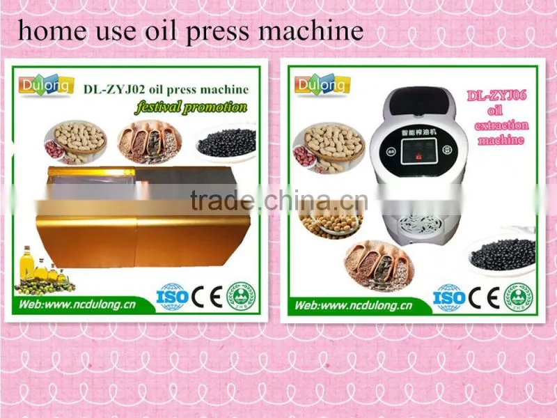 Production 15-20kg/h small peanut oil press machine