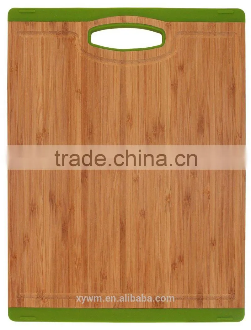 15 inch MoSo Bamboo silicone Colors Cutting Board