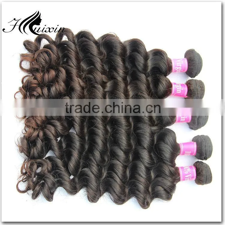 Unprocessed 7A grade real human hair ,indian natural wave virgin and remy indian hair