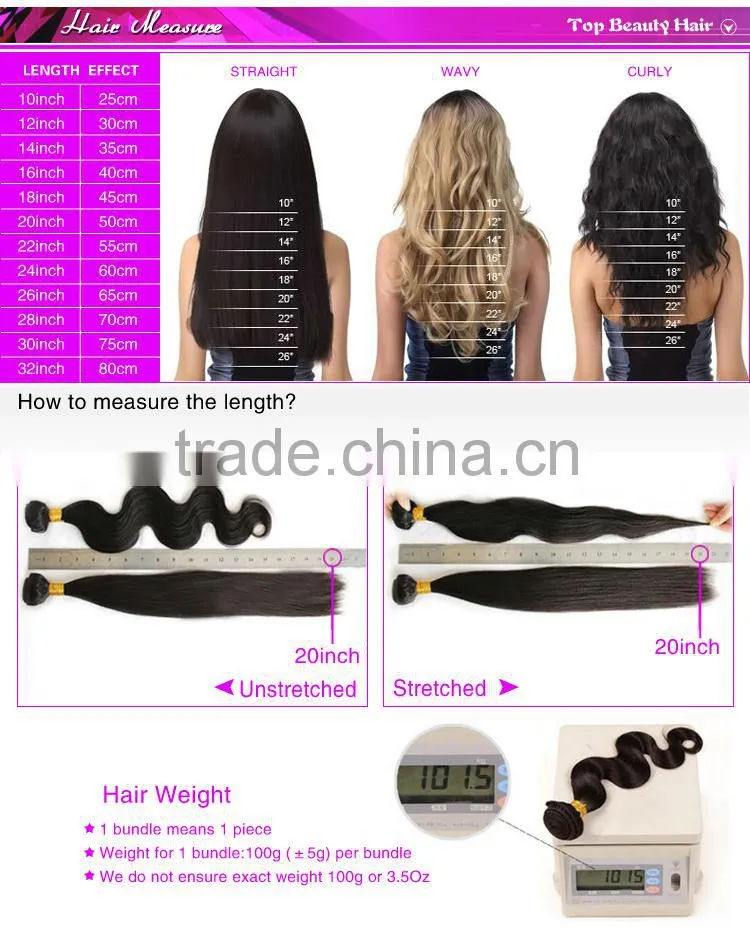Paypal Accepted Online Stores Top Qulity 100% Virgin Indian Remy Temple Hair