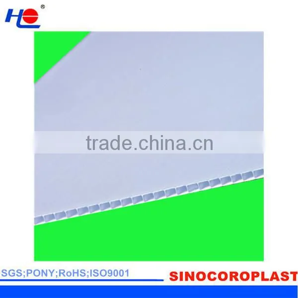 uv stabilized and convenient to move pp corex plastic board