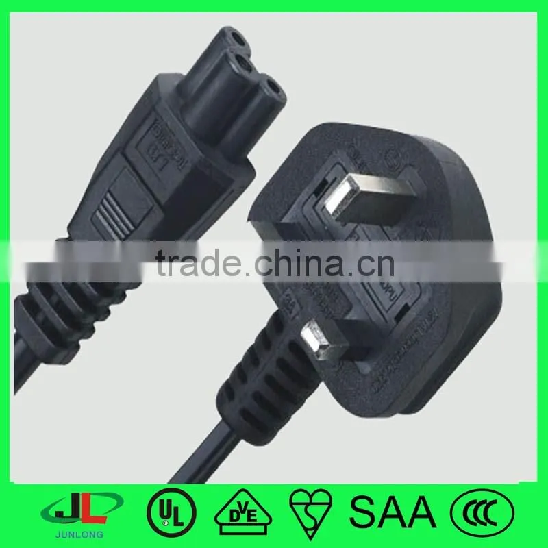 UL/VDE/UK ac power cord, dongguan decorative lighting, flexible extension cord european