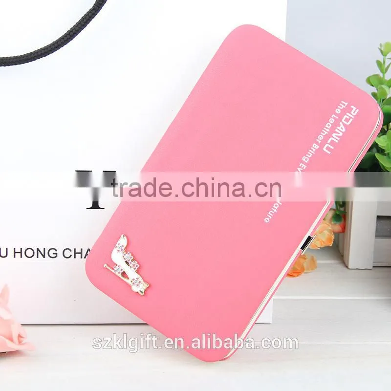 High quality wallet for ladies famous brand ladies wallet womens billfold wallet