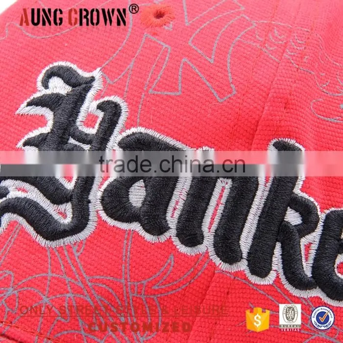 design cotton embroidery baseball cap logo