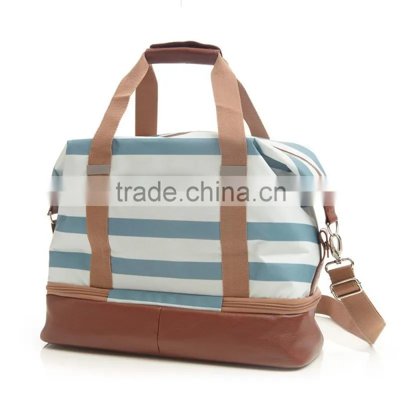 Customized Leather Yoga Bag yoga mat carrierTote Bag for Weekend (YX-Z112)