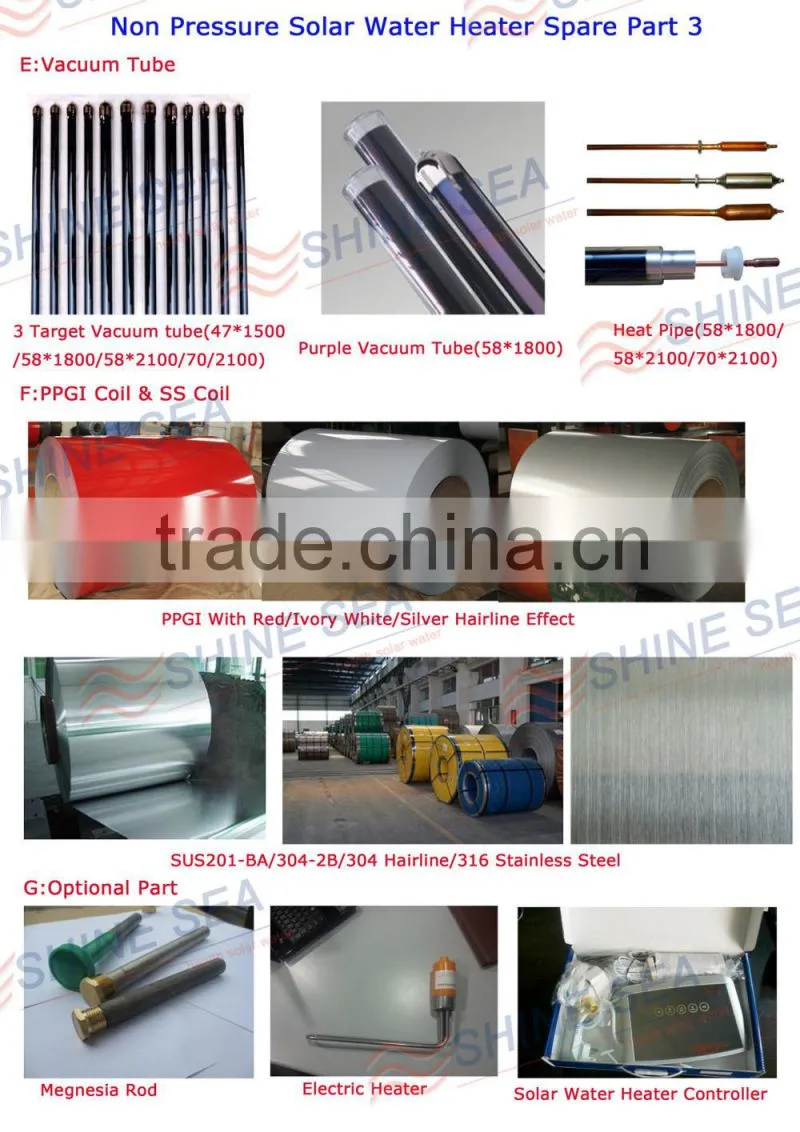 Solar Water Heater Parts-Solar Water Heater Frame/Stand/Bracket
