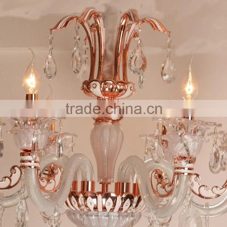 Glass Plate Bedroom Decorative Fancy Light
