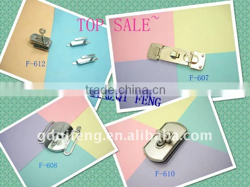 qifeng decoration metal logo f-1034 luggage set